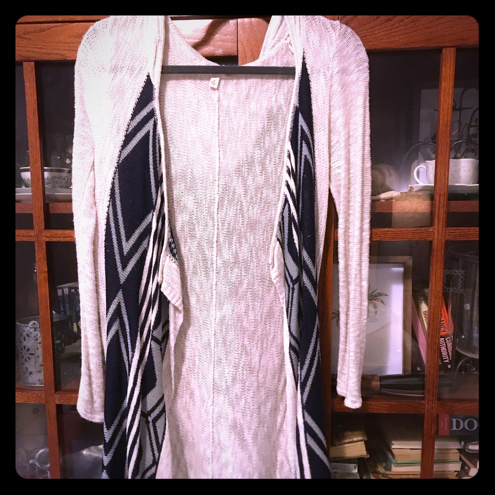 Say What? Aztec Cardigan Duster